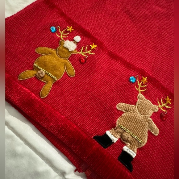 Quacker Factory VTG ZipUp Reindeer Cardigan Sweater Ugly Christmas Grannycore SM - Picture 14 of 14